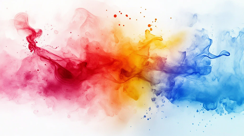 无框画晕染泼墨