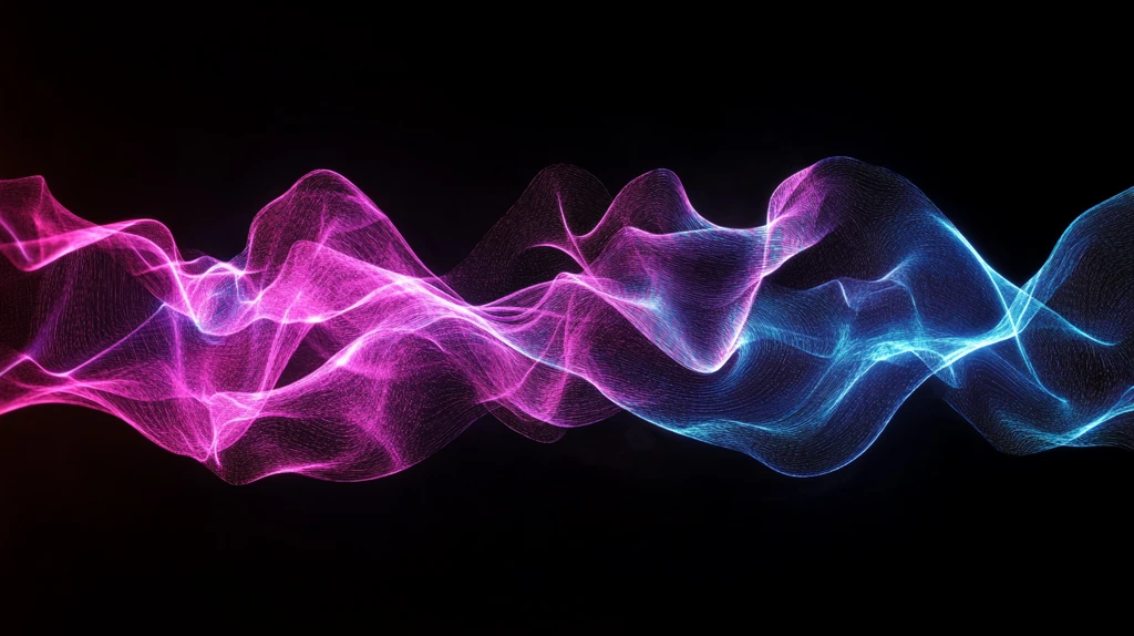 炫彩科技波浪线条