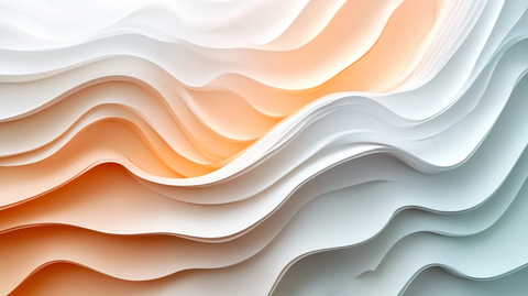 简洁大气拼色曲线纹理