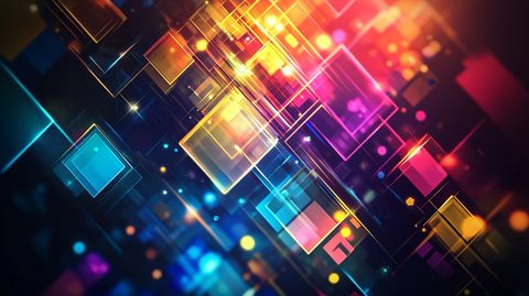 微软风炫彩背景