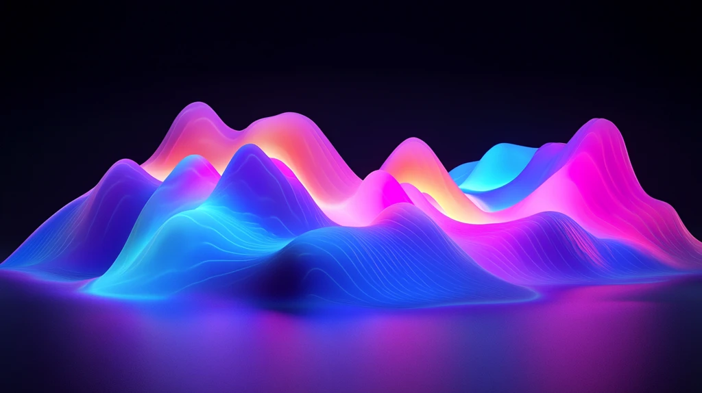 立体渐变发光体设计