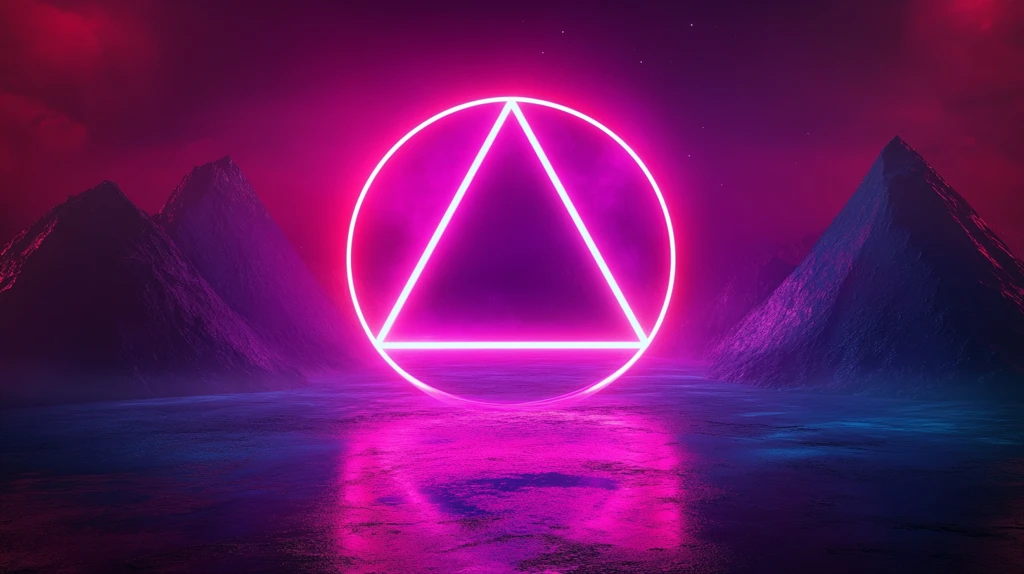 霓虹灯场景造型