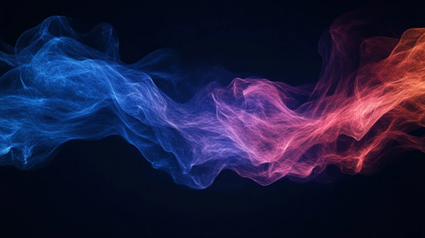 烟雾彩色动感线条