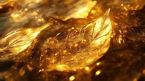鎏金树叶