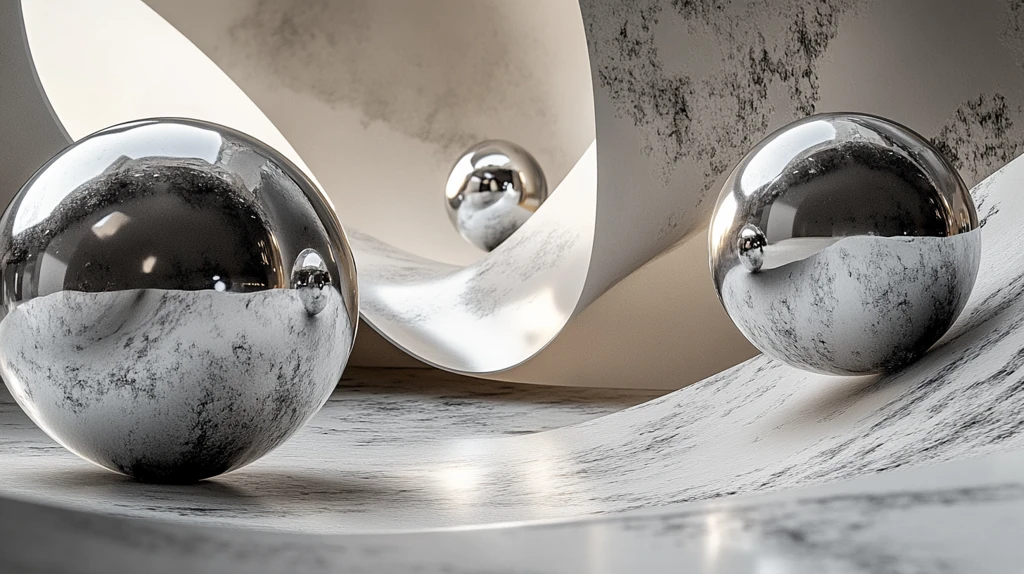 立体金属质感球体