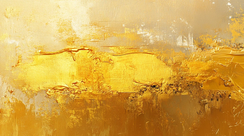 抽像艺术金色背景墙