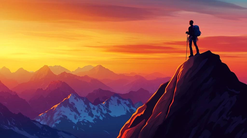 山高人为峰登山