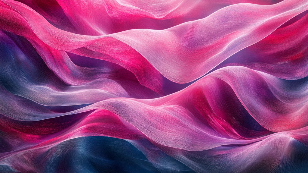 炫彩丝绸流动波纹