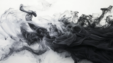 笔触烟雾墨韵梦幻墨迹