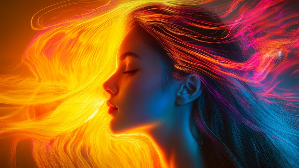 光感色彩高雅抽象艺术