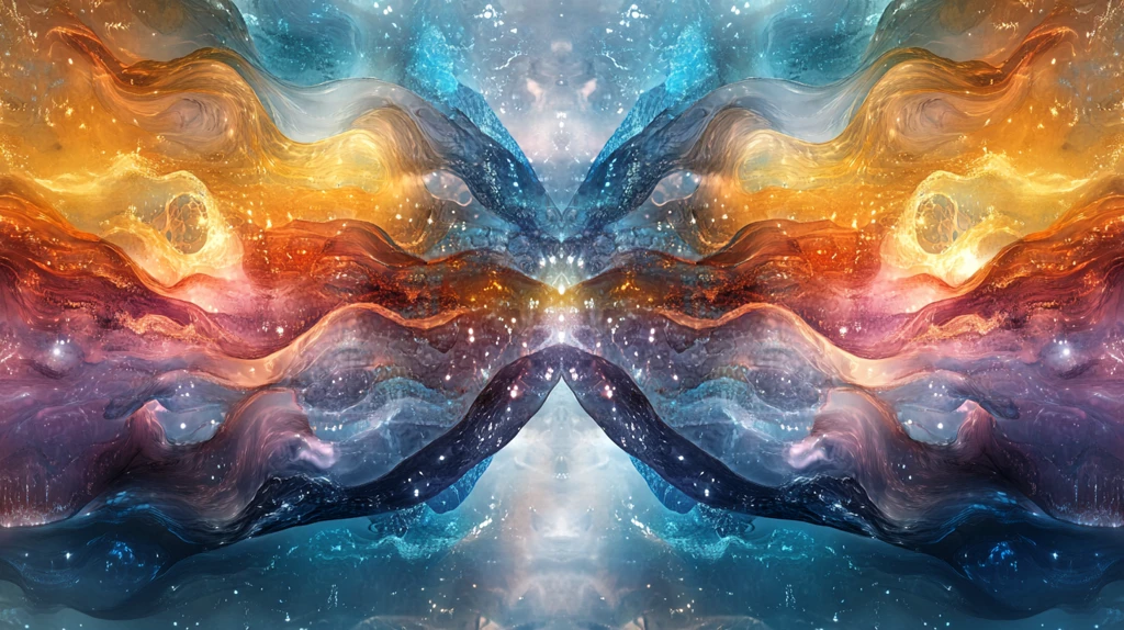 高清彩色流彩背景墙