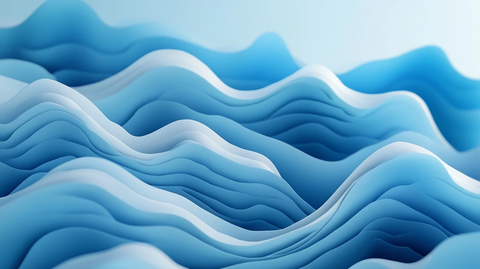 波浪线弧线弧形山