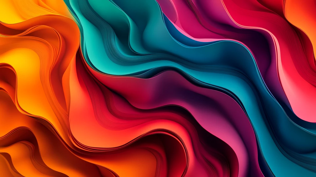 肌理彩色流体背景