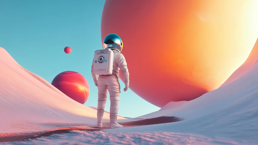 星球宇航员壁纸