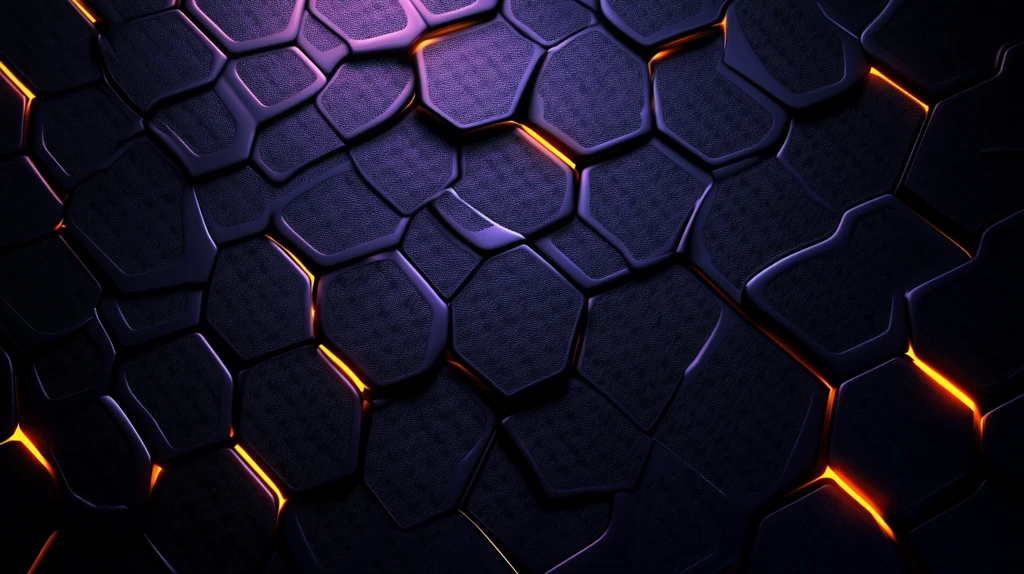 蜂窝光影光束背景