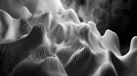 抽象禅风肌理意境