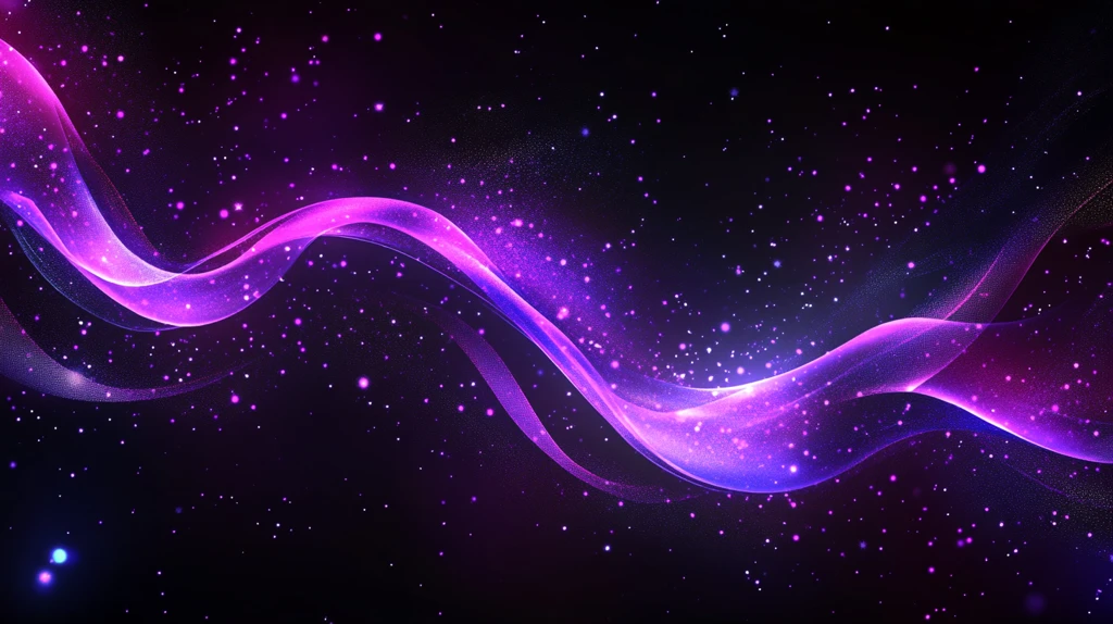 唯美飘逸活力紫色梦幻