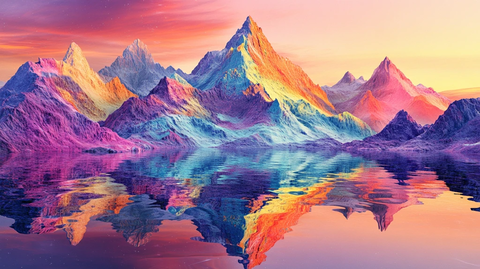 幻彩艺术山水风景