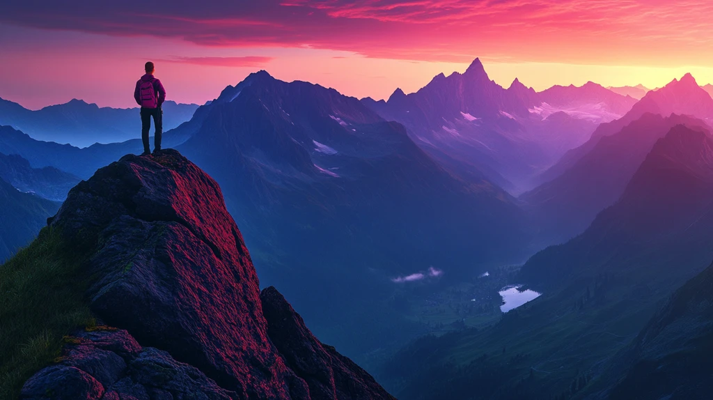 总经理业务员日出高山