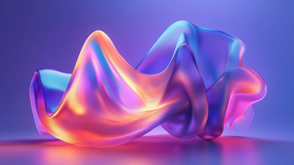 立体渐变发光体设计