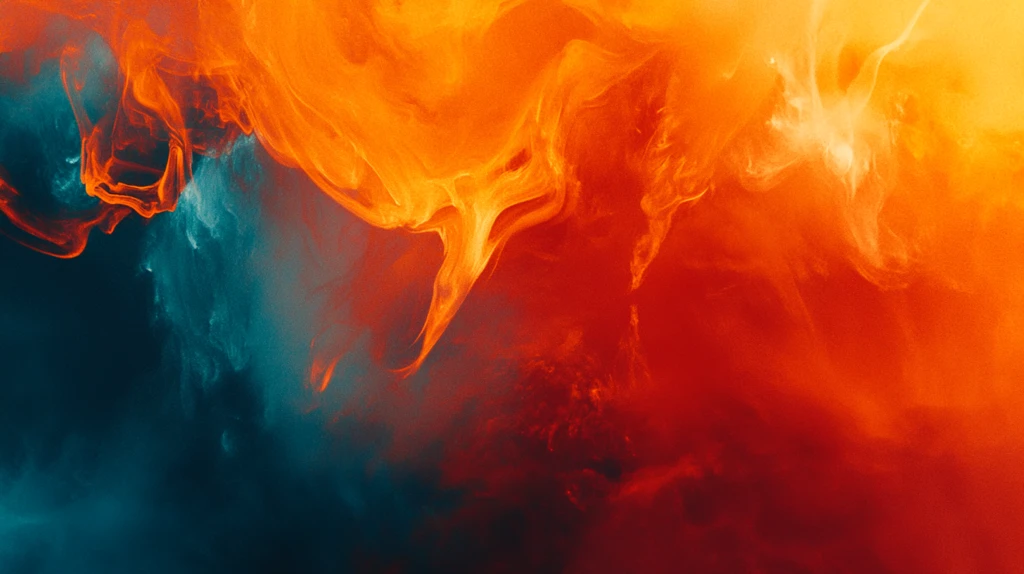 炫彩烟雾纹理背景