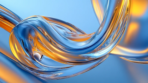 流动液滴状艺术背景