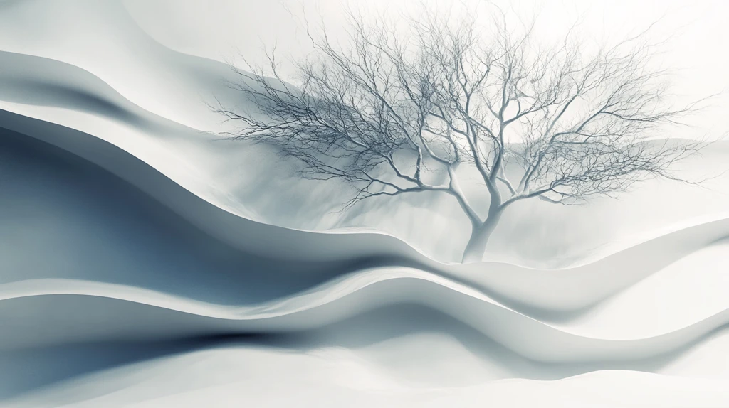 抽象树树形意境