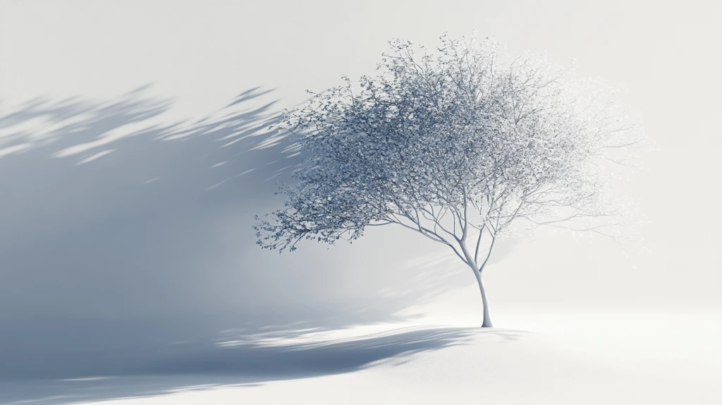 抽象树树形意境