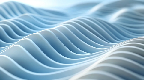 立体起伏波浪