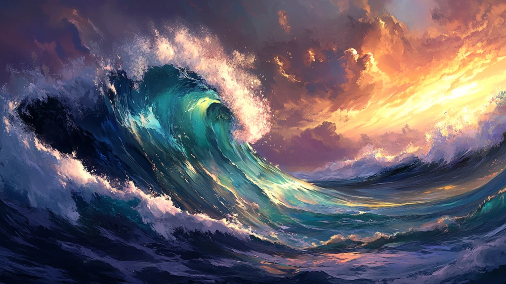 乘风破浪立体效果