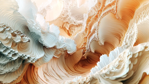 肌理彩色流体背景墙