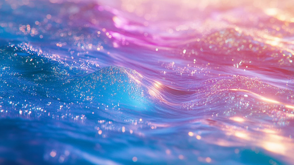 幻彩背景灯光波光水波