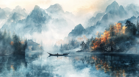 大气高清意境山水