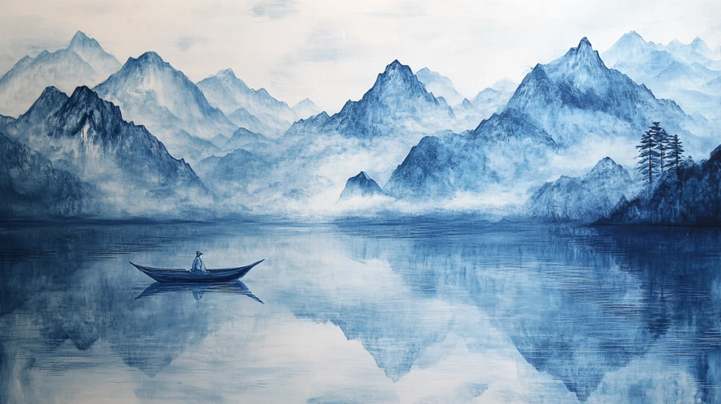 大江湖畔禅意山水