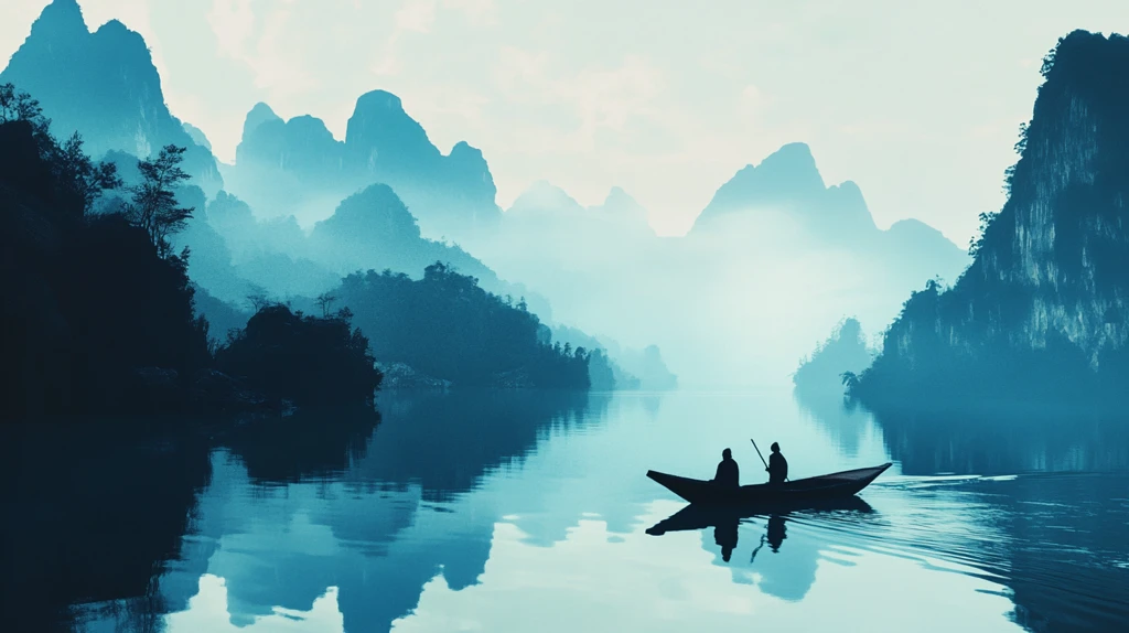 泛舟漓江