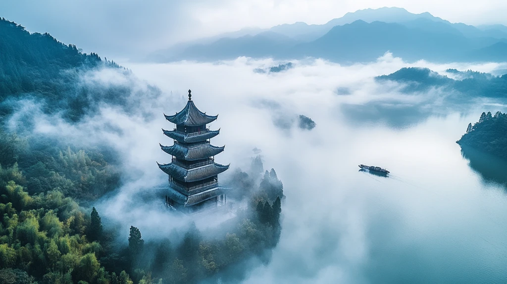 影视基地平流雾