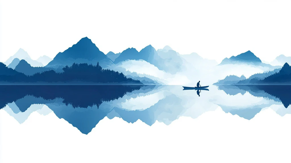 新中式长幅意境山水