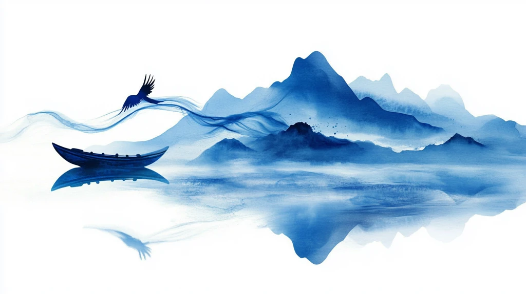 新中式禅意山水船