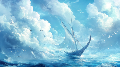 杨帆起航背景墙