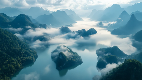 大气高清意境山水