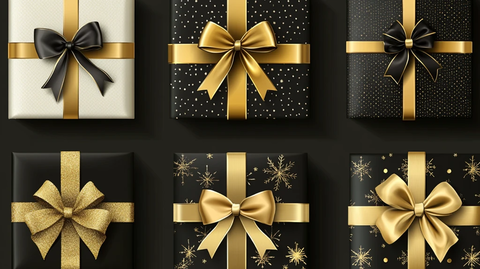 黑金礼盒模板