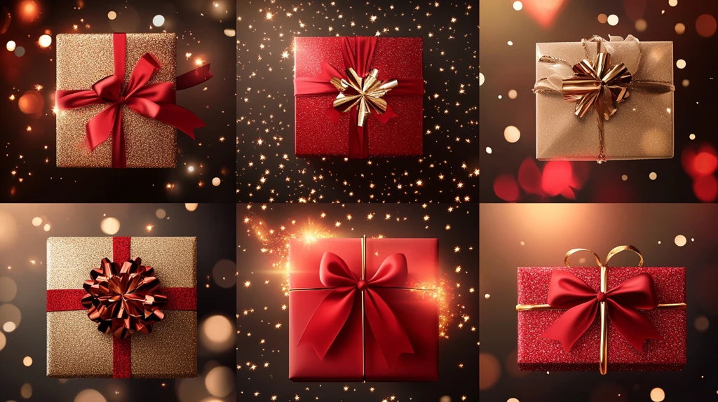 节日礼盒效果