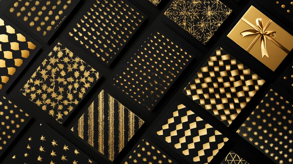 奢华金色包装背景