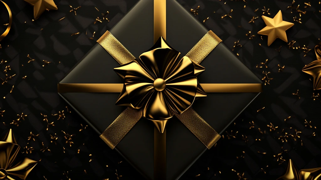 奢华金色包装背景