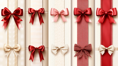 织带蝴蝶结装饰