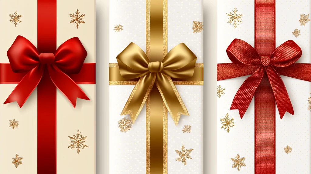 织带蝴蝶结装饰