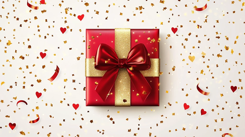 情人节礼物包装背景