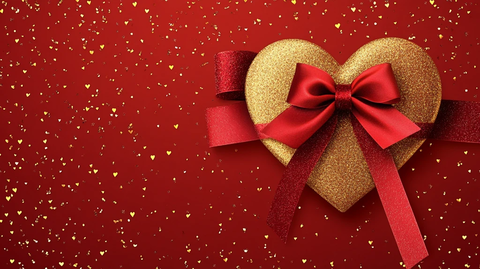 情人节礼物包装背景