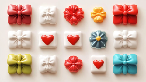 心形糖果盒包装