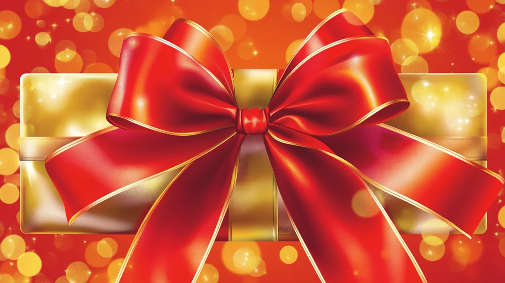 绚丽礼品包装背景素材